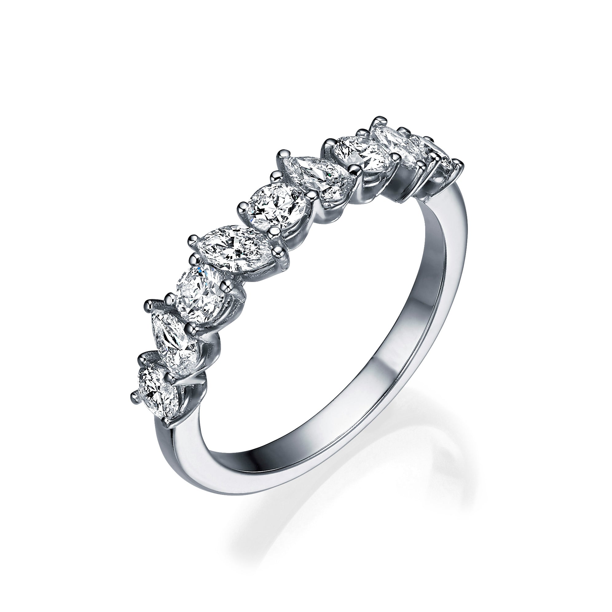 FANCY SHAPE 9 DIAMOND RING