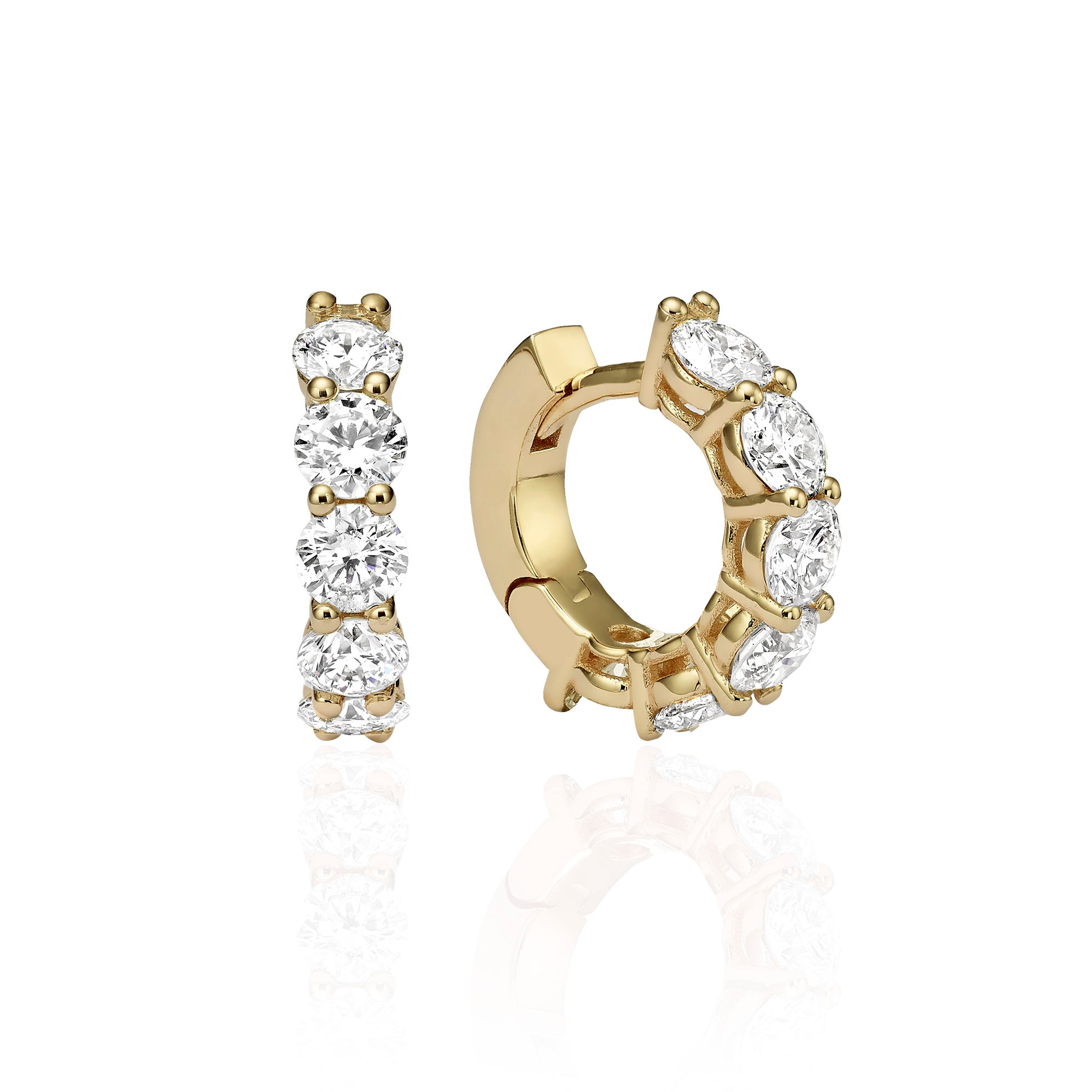 MINI DIAMETER BIG DIAMOND HUGGIES