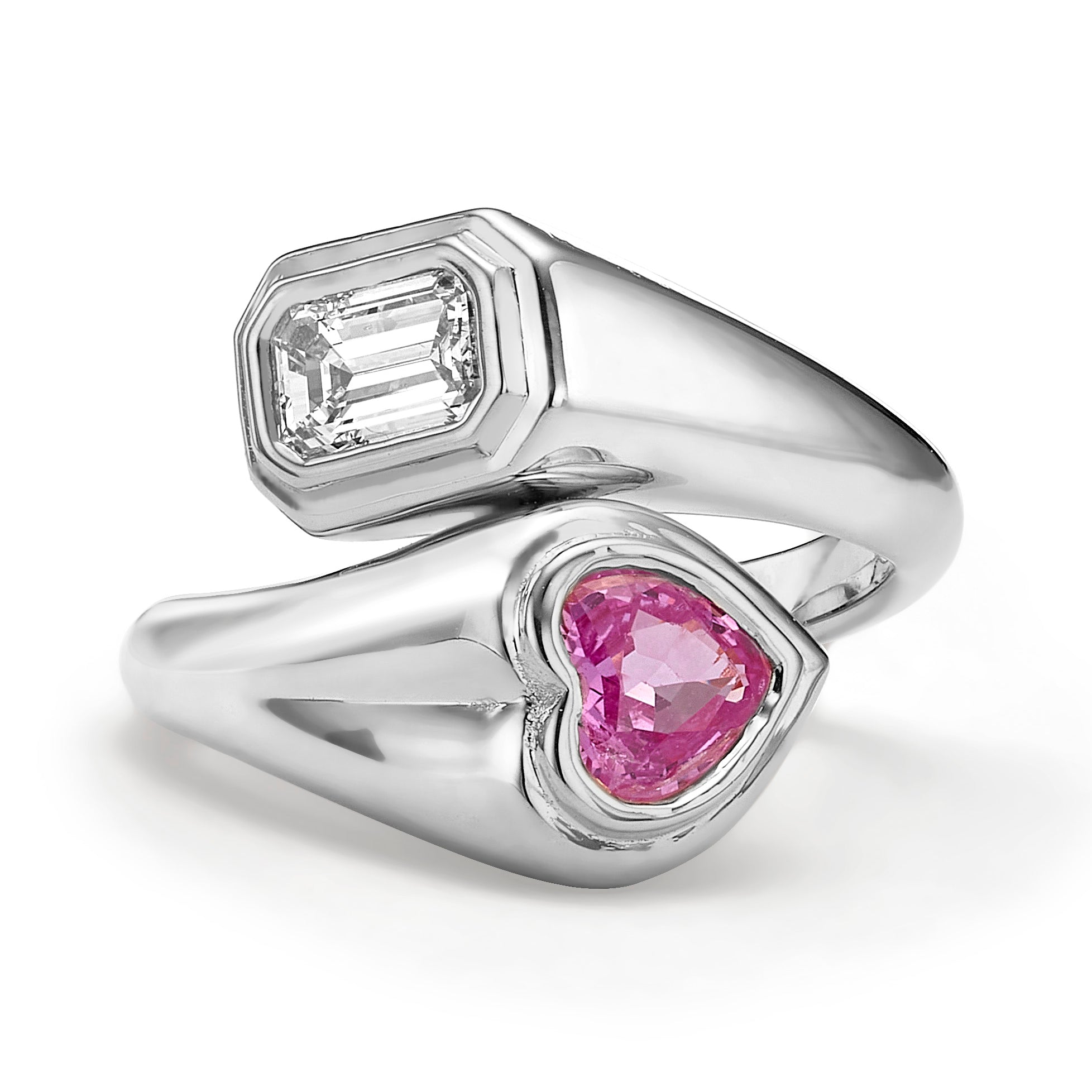 PINKY BOLDI HAERT AND EMERALD DIAMOND