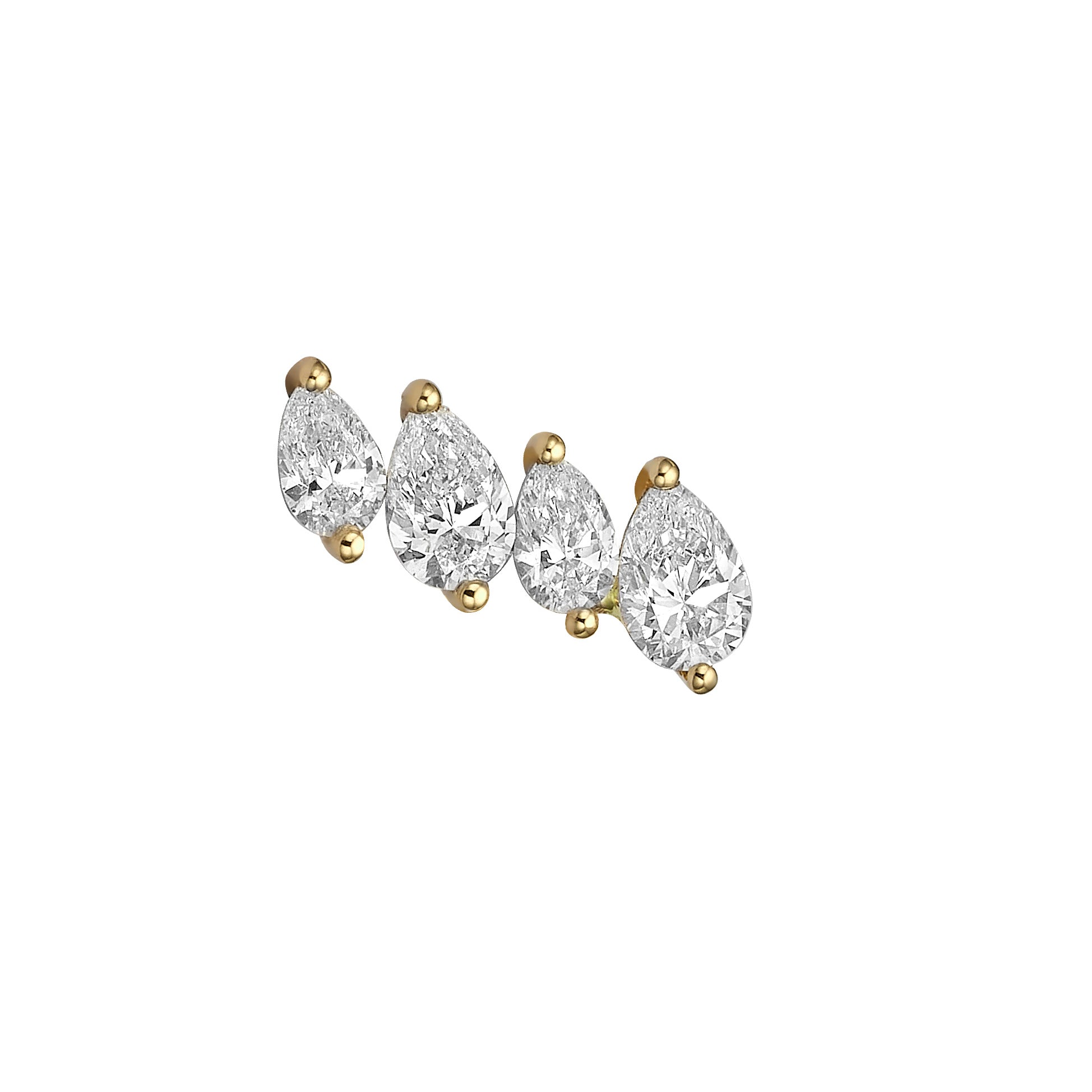PEAR SHAPE DIAMOND CLIMBER
