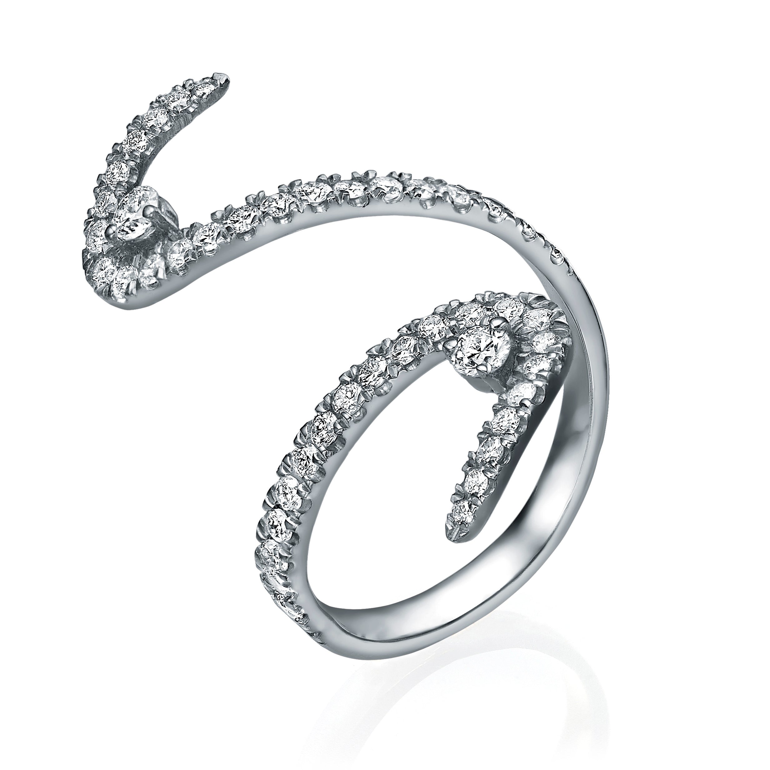 ROZI PAVE DIAOMOND RING
