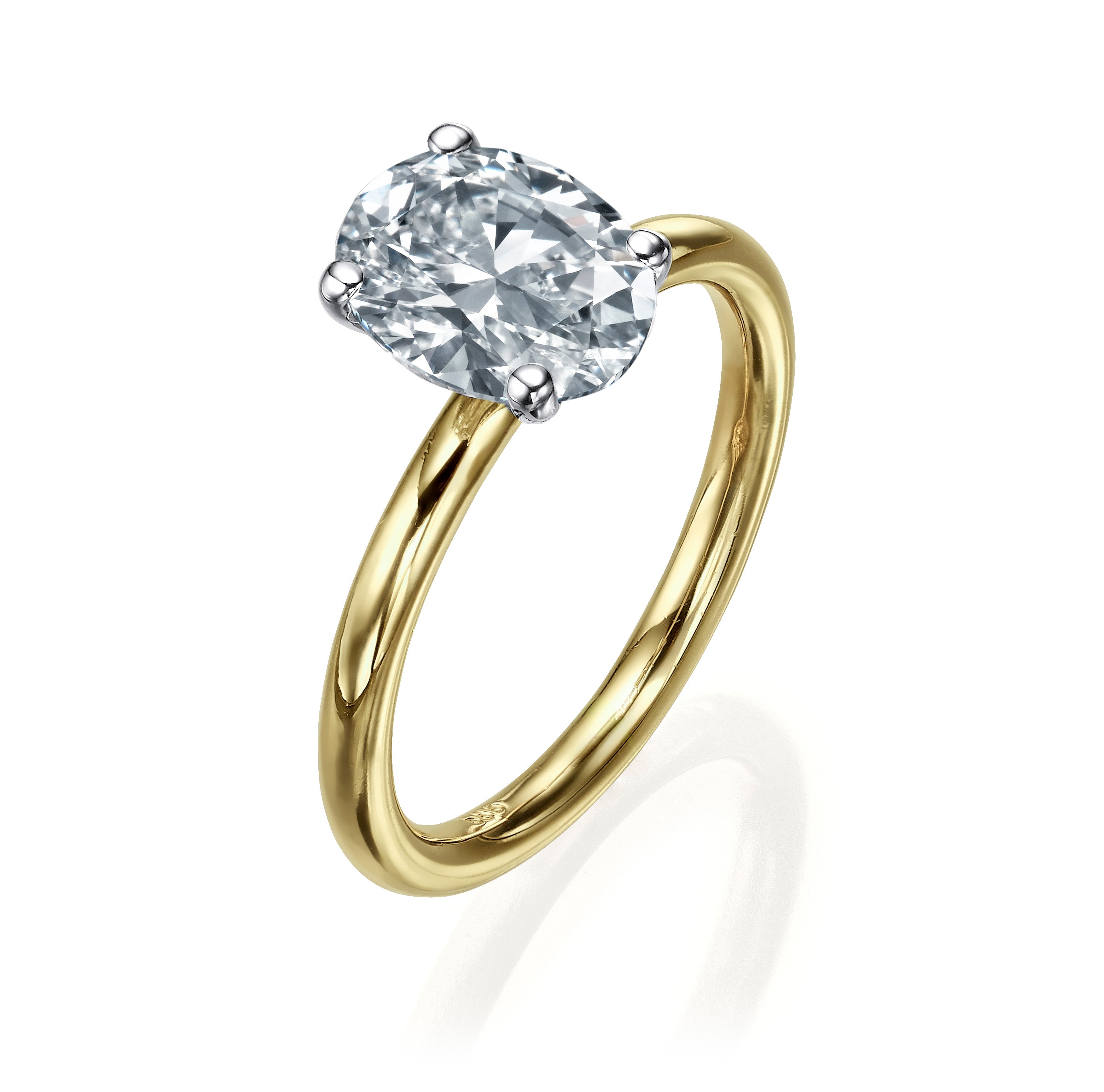 1.5 Ct. OVAL SHAPE ENGAGMENT RING