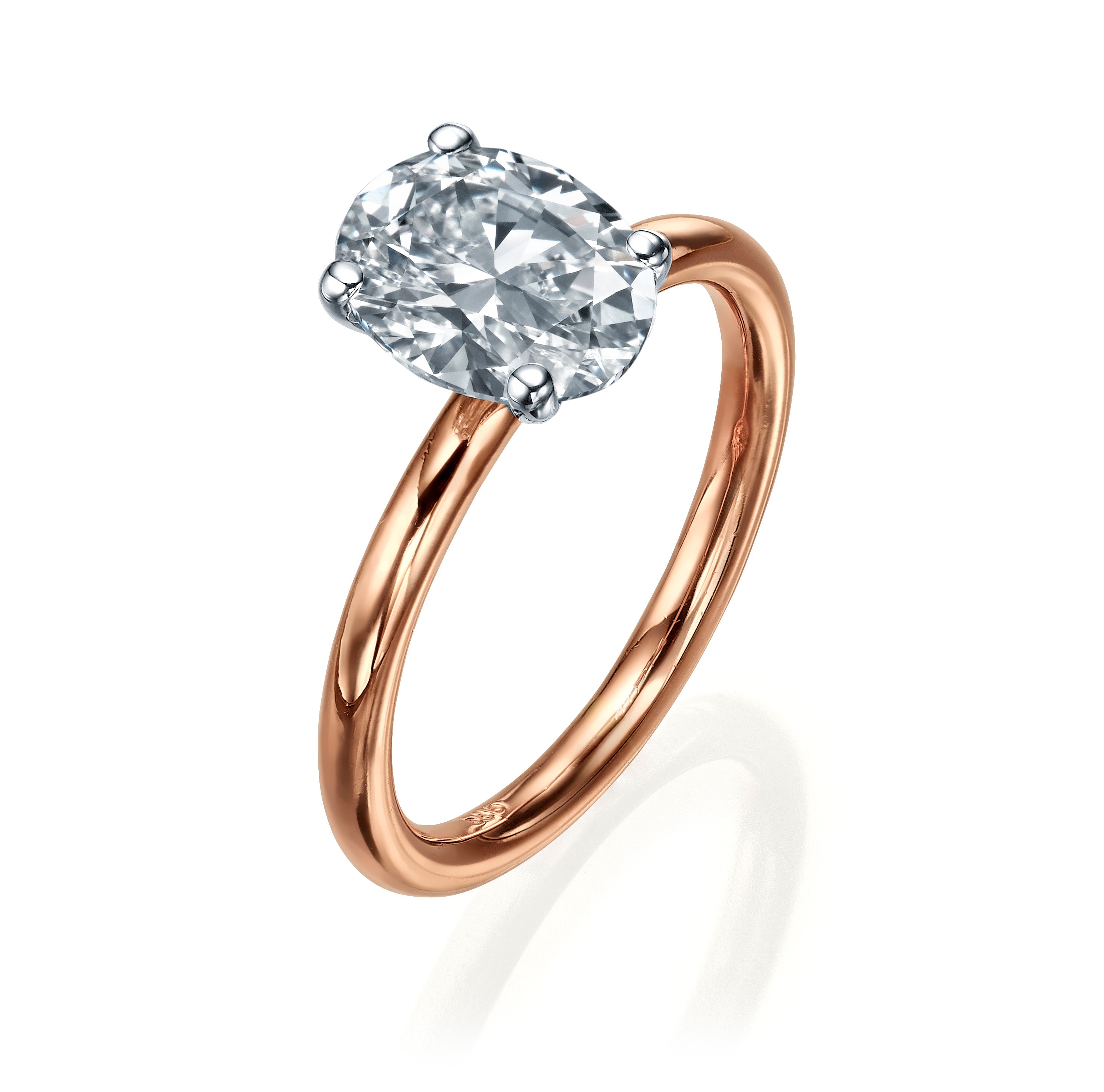 1.5 Ct. OVAL SHAPE ENGAGMENT RING
