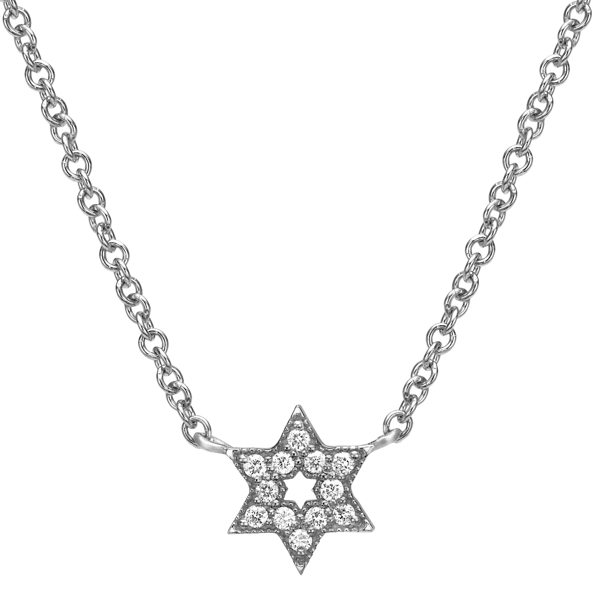 Mini Star of David necklace