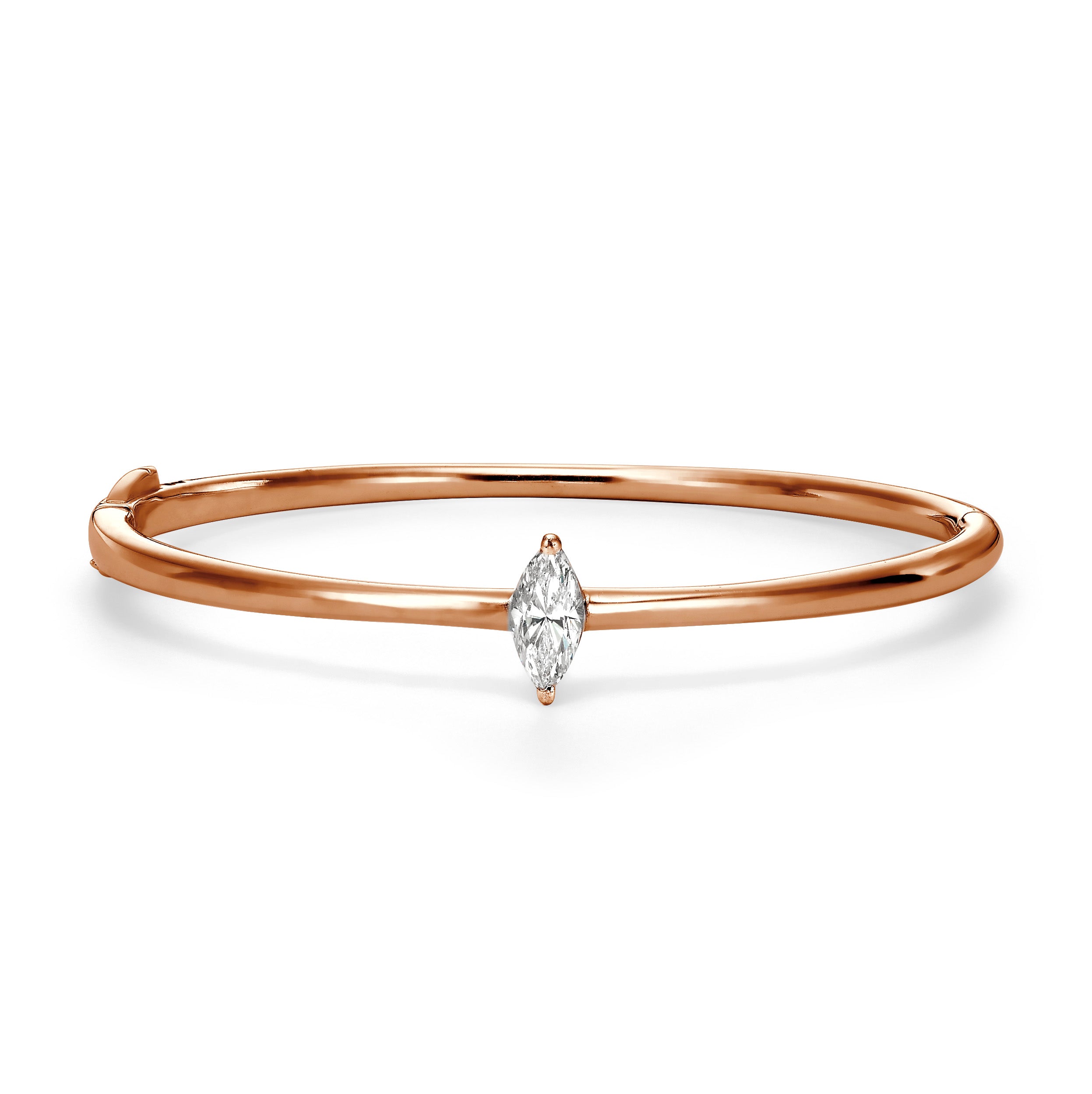 Marquise Cut center bangle