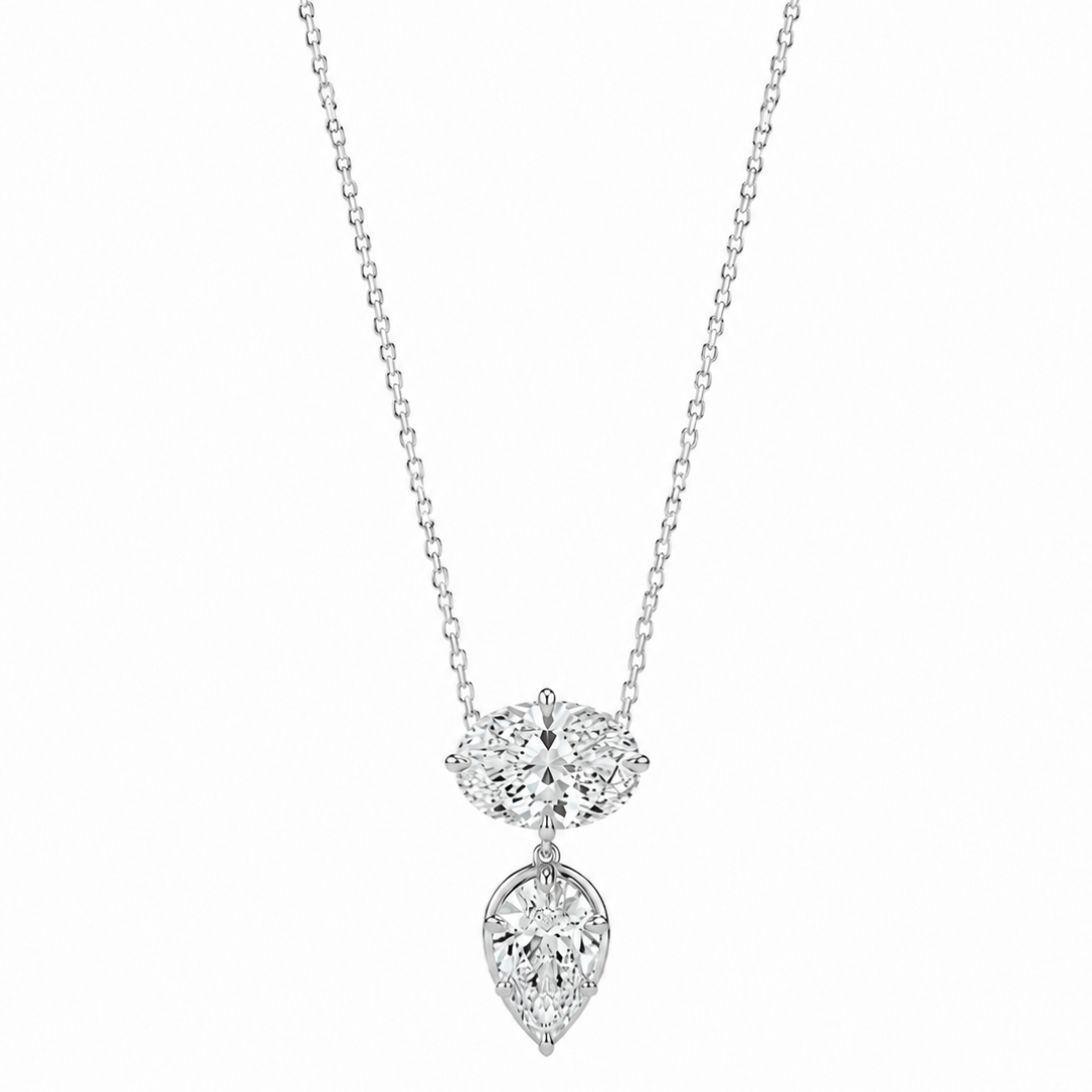 OVAL CROS AND PEAR DROP