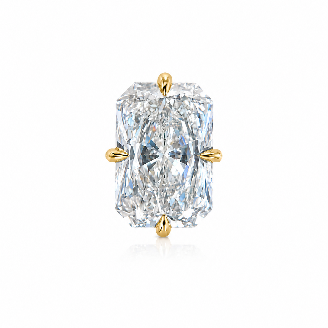 RADIANT CROSS STUDS