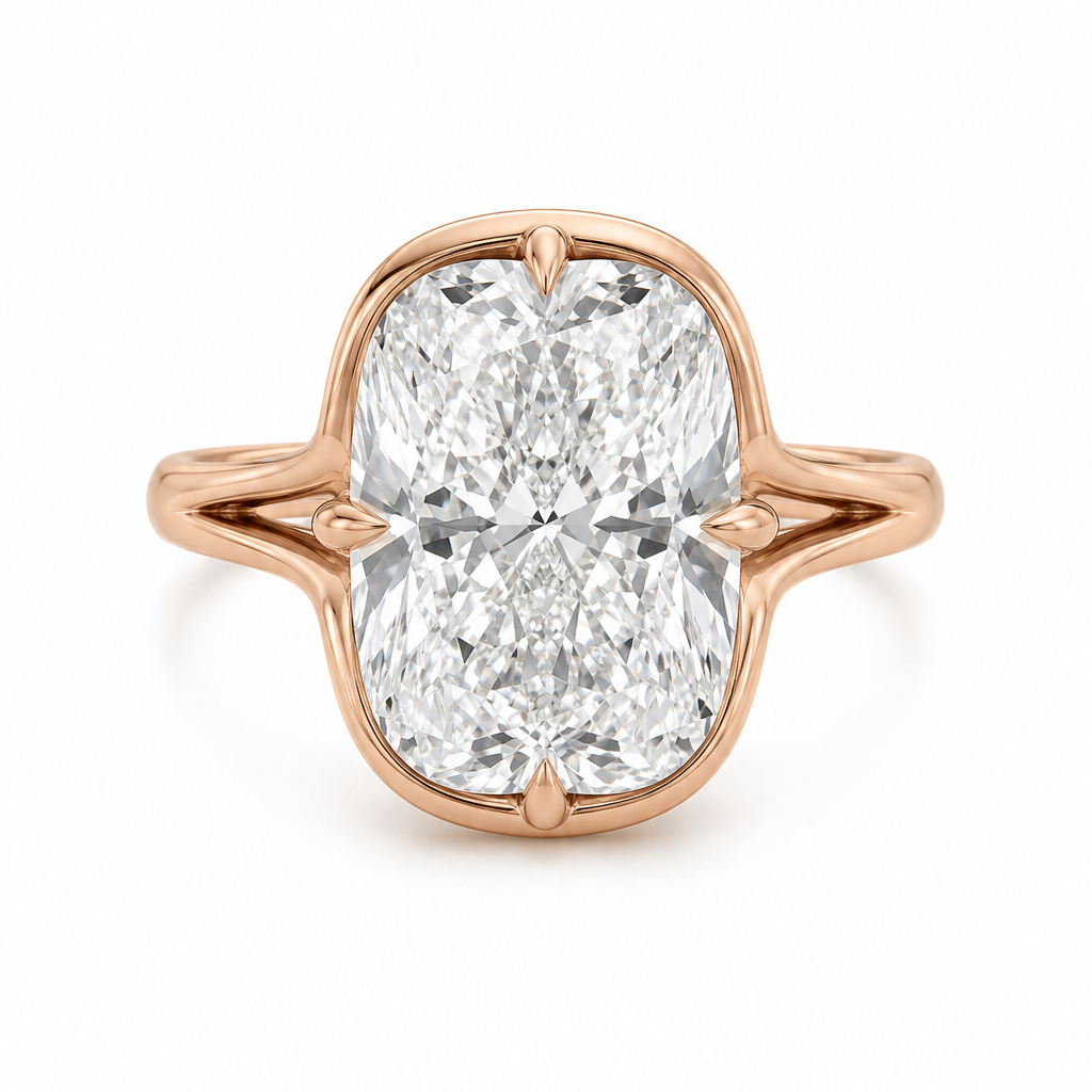 ENGAGEMENT RADIANT DIAMOND RING 4CT