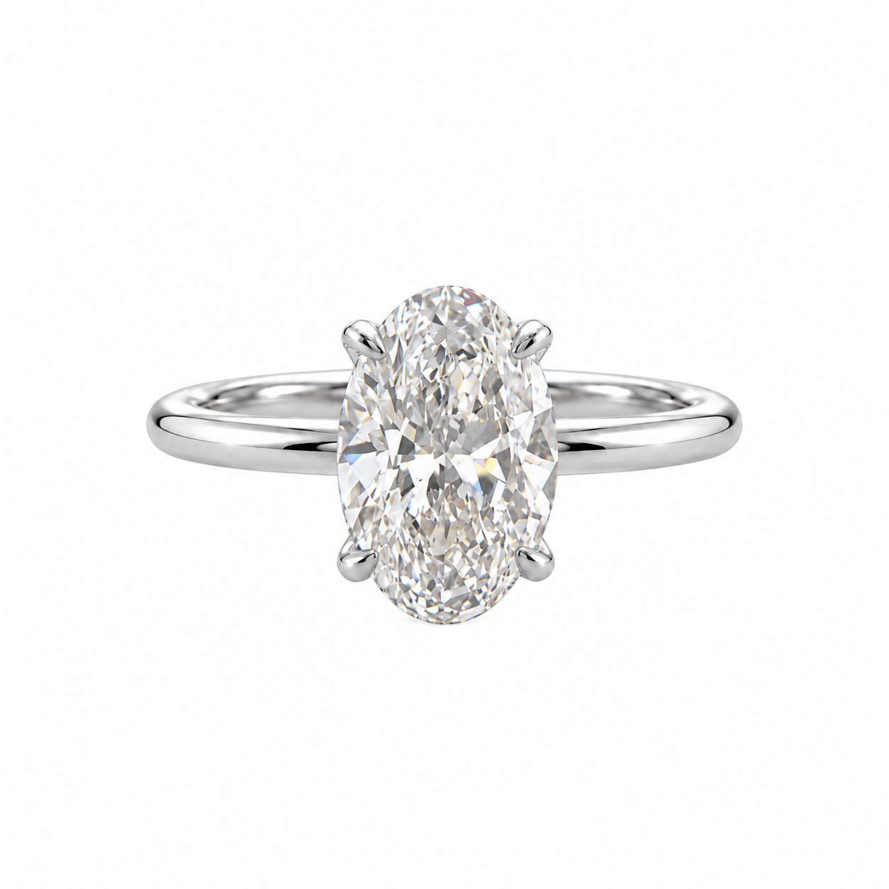 2 CT ENGAGEMENT OVAL SHAPE DIAMOND