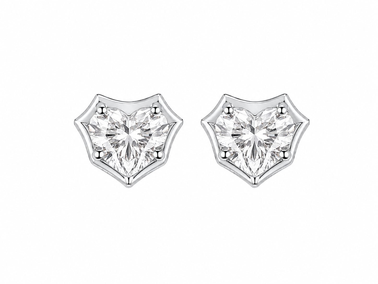 HEART SHAPE CRISI EARRINGS