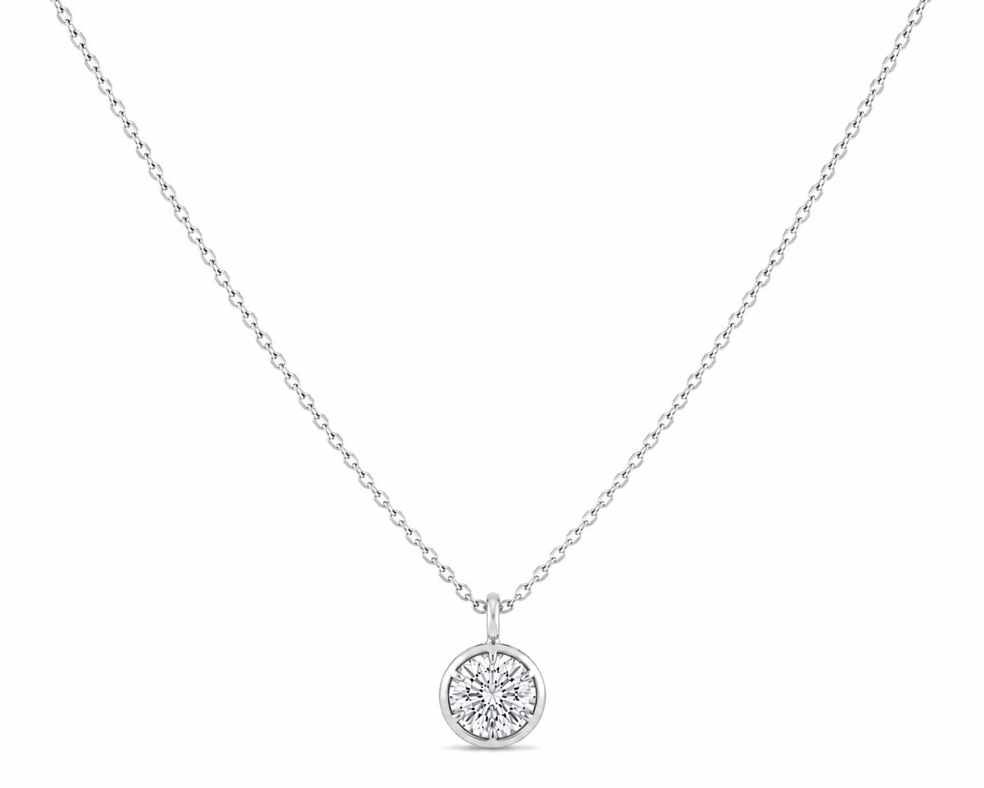 BOLD BEZEL ROUND DIAMOND 1CT