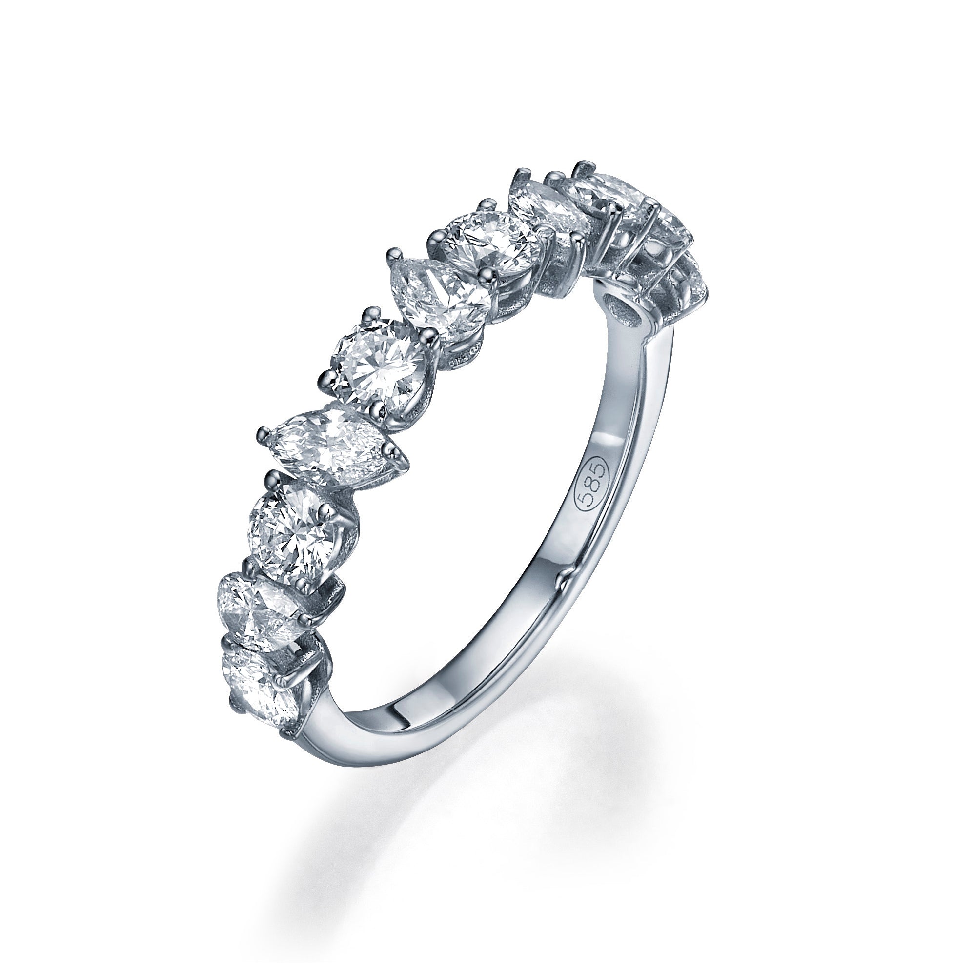 FANCY SHAPE 11 DIAMOND RING