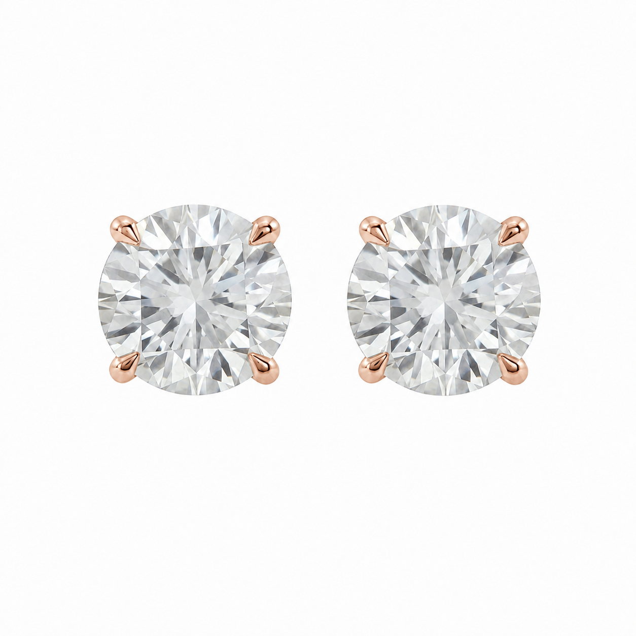 DIAMOND STUD 3CT. EACH