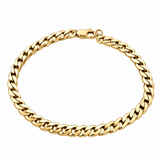 MEN'S CUBAN LINK GOLD BRACELET - Yellow Gold