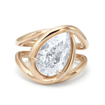 SOLARIS MARQUISE RING - Rose Gold